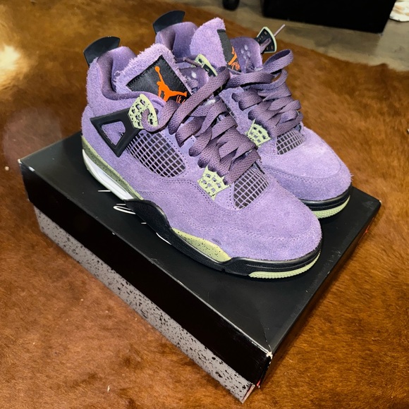 Jordan Shoes - Jordan 4 Crayon Purple